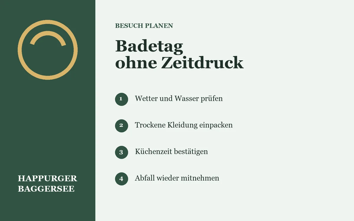 Badetag und Restaurantbesuch sinnvoll verbinden
